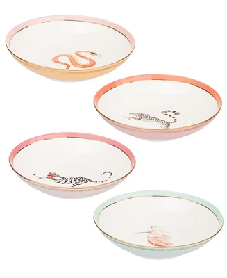 Yvonne Ellen Animal Pasta Bowls, Set of 4