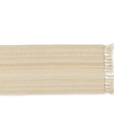 Design Imports Braided Stripe Table Runner, 15x108 Inches