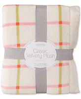 Closeout! Berkshire Classic Velvety Plush Blanket, Twin, Exclusively at Macy's