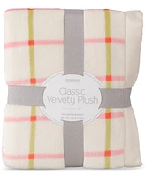 Closeout! Berkshire Classic Velvety Plush Blanket, Full/Queen, Exclusively at Macy's