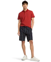 Tommy Hilfiger Men's Regular-Fit Two-Tone Polo Shirt