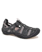 Jbu Women's Regional Water-Ready Strappy Sandal Flats