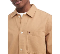 Tommy Hilfiger Men's Twill Utility Shirt Jacket