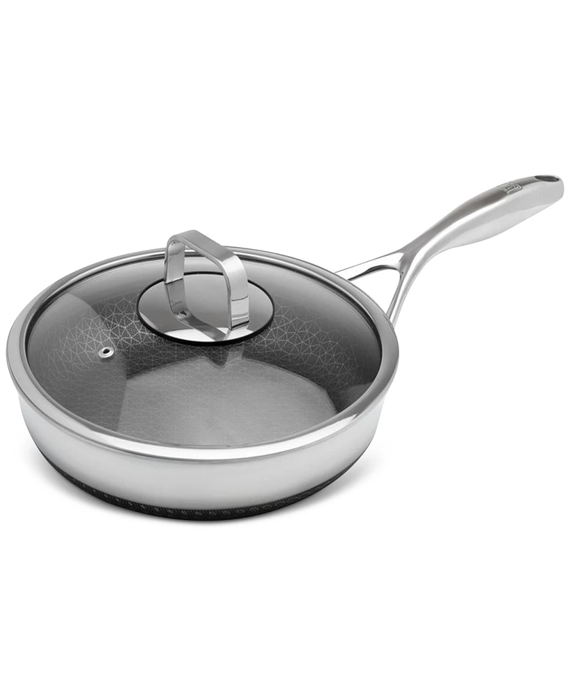 Livwell DiamondClad 10" Hybrid Nonstick Stainless Steel Frypan with Lid