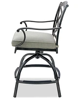 Wythburn -pc. Outdoor Bar Height Fire Pit Chat Set