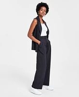 Bar Iii Women's Pinstriped Pants, Created for Macy's