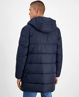 Hugo Boss Men's Slim-Fit Lightweight Hooded Water-Repellent Big Artic Down Parka