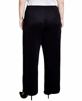 Ny Collection Plus Wide Leg Grommet Pants