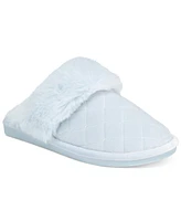 Charter Club Women's Quilted Hoodback Slippers, Created for Macy's