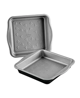 Farberware Disney Bake with Mickey Mouse Steel 2-Piece Cake Pan Set