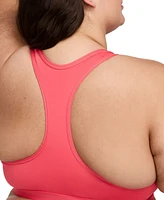 Nike Plus Active Medium-Support Padded Logo Sports Bra