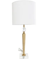 Rosemary Lane 27" Metal Inverted Cone Shaped Accent Lamp