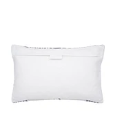 C&F Home 14" x 22" Sim Wave Slate Pillow