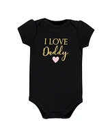 Hudson Baby Baby Girls Cotton Bodysuit