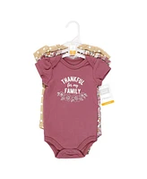 Hudson Baby Baby Girls Cotton Bodysuits