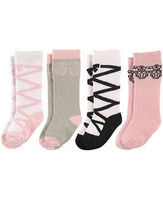 Luvable Friends Baby Girls Socks Set, Ballet, 6-12 Months