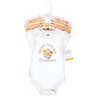 Hudson Baby Girls Cotton Bodysuits