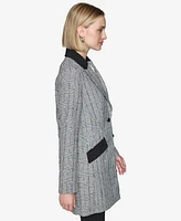 Karl Lagerfeld Paris Women's One-Button Blazer