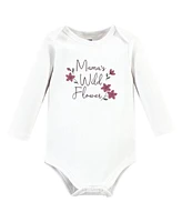 Hudson Baby Girls Cotton Bodysuit and Pant Set