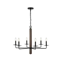 Safavieh Penbrook 6 Lt Chandelier