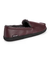 Muk Luks Men's Moccasin Slippers, Brown, Medium