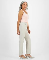 Jm Collection Petite Curvy Slim Leg Pants, & Short, Created for Macy's