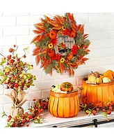 Maggift Thanksgiving Fall Door Decor