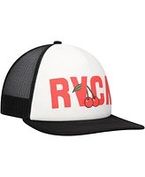 Rvca Men's White Luke P Trucker Snapback Hat