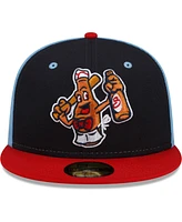 New Era Men's Navy/Red Salem Red Sox Theme Night 59FIFTY Fitted Hat