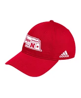 Adidas Men's Scarlet Nebraska Huskers State Slouch Adjustable Hat