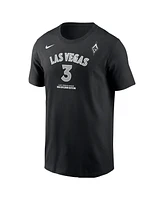 Nike Men's and Women's Candace Parker Black Las Vegas Aces Explorer Edition Name Number T-Shirt