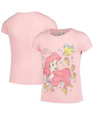 Mad Engine Big Boys and Girls The Little Mermaid Ariel Friends T-Shirt