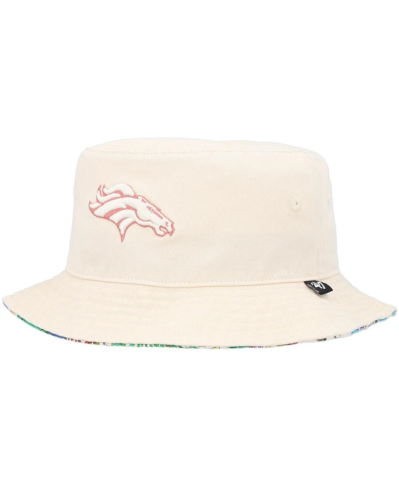 '47 Brand Women's Natural Denver Broncos Pollinator Bucket Hat