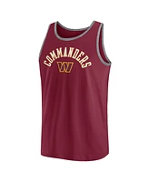 Fanatics Men's Burgundy Washington Commanders Bet Tank Top