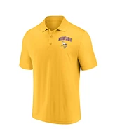 Fanatics Men's Minnesota Vikings Lockup Two-Pack Polo Set