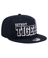 New Era Men's Navy Detroit Tigers Game Day Bold 9FIFTY Snapback Hat