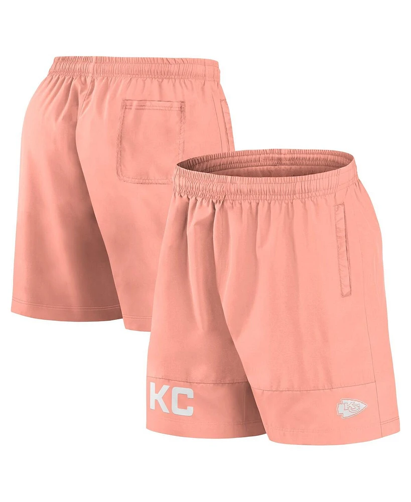 Fanatics Men's Coral Kansas City Chiefs Elements Shorts