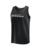 Fanatics Men's Black Cincinnati Bengals Elements Tank Top