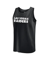 Fanatics Men's Black Las Vegas Raiders Elements Tank Top