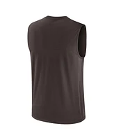 Nike Men's Brown Cleveland Browns Blitz Legend Muscle Perform Tank Top