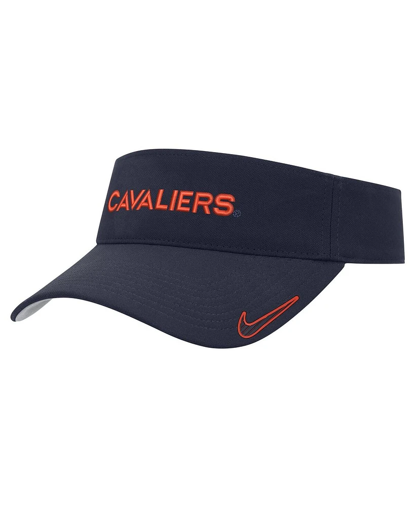 Nike Men's Navy Virginia Cavaliers 2024 Sideline Ace Performance Adjustable Visor