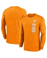 Nike Men's Tennessee Orange Volunteers 2024 Sideline Velocity Performance Long Sleeve T-Shirt