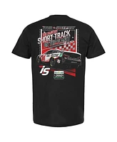 Checkered Flag Sports Men's Black Iowa Speedway 2024 Corn 350 T-Shirt