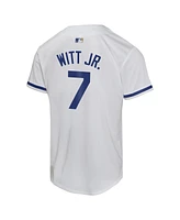 Nike Big Boys and Girls Bobby Witt Jr. White Kansas City Royals Home Game Player Jersey