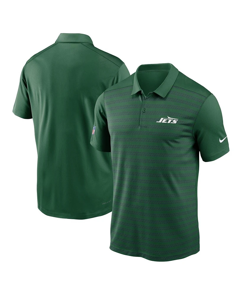 Nike Men's Green New York Jets 2024 Sideline Victory Performance Polo