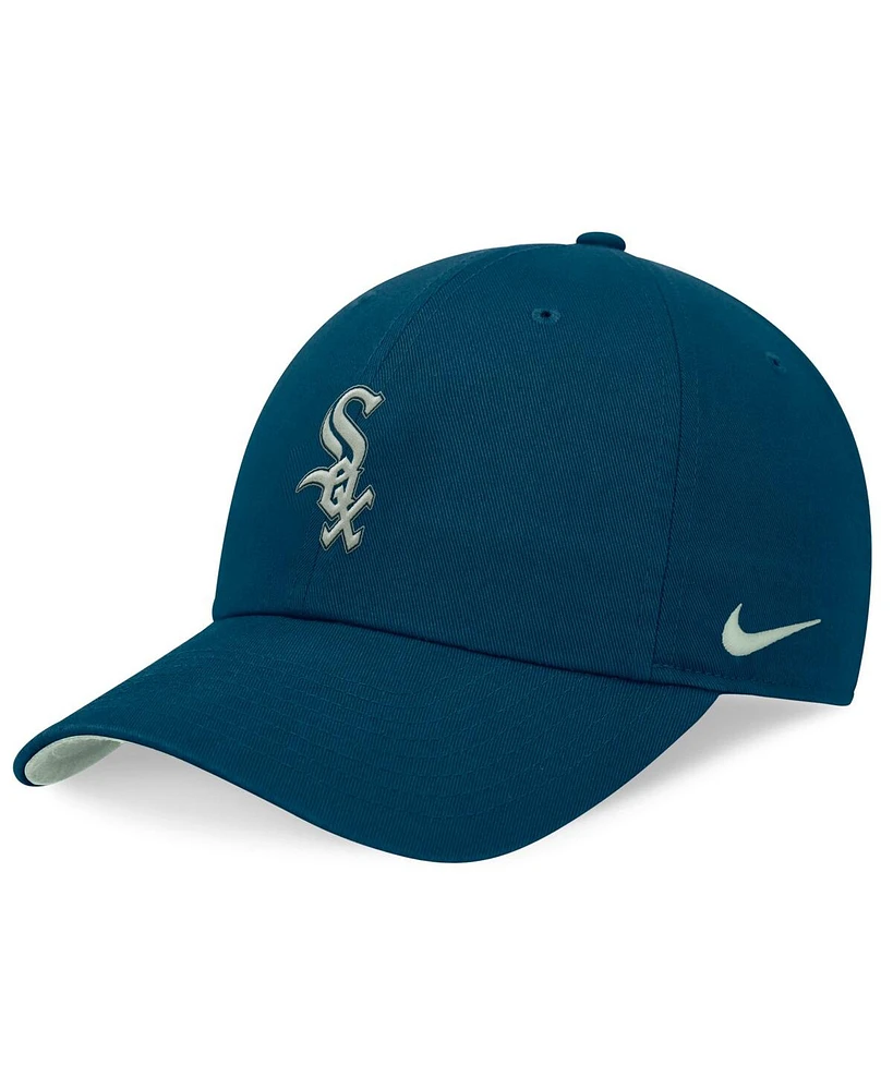 Nike Men's Teal Chicago White Sox Valerian Club Adjustable Hat