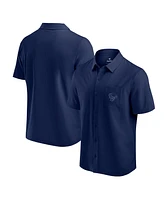 Fanatics Men's Navy Houston Texans Front Office Button-Up Shirt