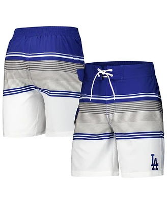 G-iii Sports by Carl Banks Men's Royal/White Los Angeles Dodgers Jump Shot Volley Board Shorts