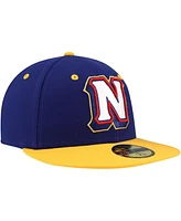 New Era Men's Royal/Yellow Northwest Arkansas Naturals Authentic Collection 59FIFTY Fitted Hat