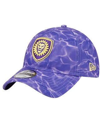 New Era Men's Purple Orlando City Sc Flow 9TWENTY Adjustable Hat